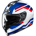 CASCO INTEGRAL HJC C70N BELIS MC21 AZUL ROJO