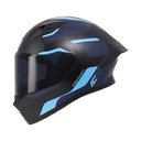 CASCO INTEGRAL ICH 503 SKP NEGRO AZUL CLARO MATE VISOR NEGRO