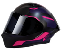 CASCO INTEGRAL ICH 503 SKP NEGRO FUCSIA MATE VISOR NEGRO