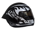 CASCO INTEGRAL ICH 501SP SPEED FREA NEGRO BLANCO MATE VISOR NEGRO