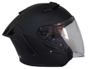 CASCO ABIERTO GPR DOBLE VISOR NEGRO MATE