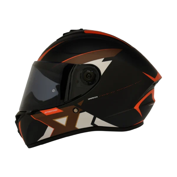 CASCO INTEGRAL SPARTAN DRAKEN FRANTIC NEGRO CAMO CAFE MATE