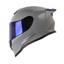 CASCO INTEGRAL HRO 506SP SOLID GRIS SILVER BRILLO