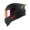 CASCO INTEGRAL HRO 506SP SOLID NEGRO ROJO MATE