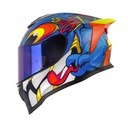 CASCO INTEGRAL HRO 506SP DOGUY AZUL OSCURO AZUL BRILLO