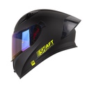 CASCO INTEGRAL SHAFT 526SP EVO SOLID NEGRO AMARILLO MATE 