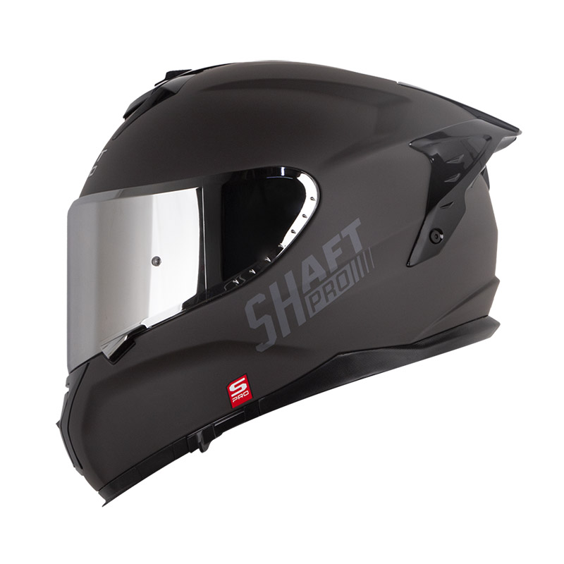 [190558] CASCO INTEGRAL SHAFT PRO 610 EVO DOBLE VISOR SOLID GRIS OSCURO GRIS OSCURO MATE (S)