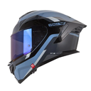 CASCO INTEGRAL SHAFT PRO 609 DOBLE VISOR VENOM EIRES AZUL OSCURO NEGRO BRILLO
