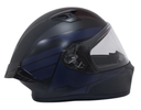 CASCO INTEGRAL ICH 503 BUNCH NEGRO AZUL OSCURO MATE VISOR TRANSPARENTE
