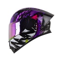 CASCO INTEGRAL SHAFT 526SP EVO ULTIMATE LIZZARD MORADO MORADO CLARO BRILLO