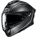 CASCO INTEGRAL HJC C71 QUEZ MC5SF GRIS NEGRO MATE