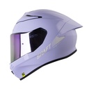 CASCO INTEGRAL SHAFT 584SP SOLID MORADO CLARO BLANCO BRILLO