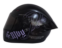CASCO INTEGRAL ICH 501SP CAPTION NEGRO MORADO CLARO MATE VISOR NEGRO