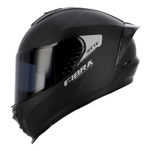 CASCO INTEGRAL FIBRA BYTE STREAM NEGRO BRILLO