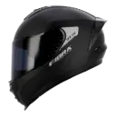 CASCO INTEGRAL FIBRA BYTE STREAM NEGRO BRILLO