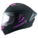 CASCO INTEGRAL FIBRA GIGA 2 STREAM NEGRO MORADO MATE