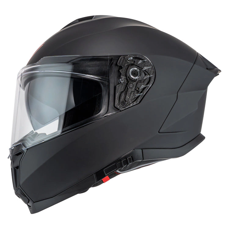 [150344A053V2S] CASCO INTEGRAL FIBRA DEKA DOBLE VISOR NEGRO MATE (S)
