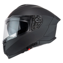 CASCO INTEGRAL FIBRA DEKA DOBLE VISOR NEGRO MATE