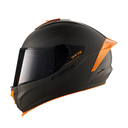 CASCO INTEGRAL FIBRA BYTE STREAM CHROMA ANTRACITE NARANJA