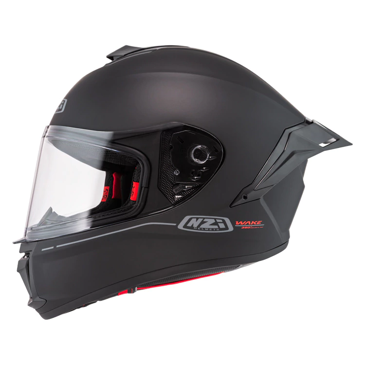 CASCO INTEGRAL NZI WAKE STREAM NOUVEAU NEGRO MATE
