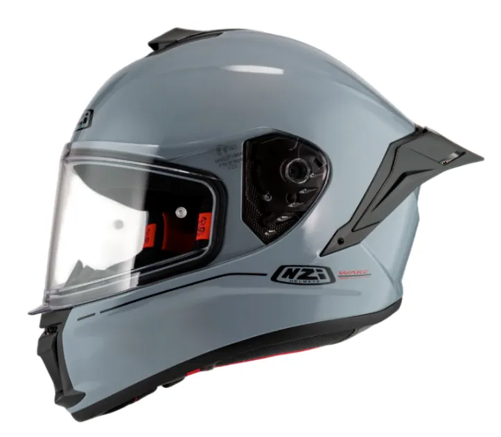 [150341A018V2S] CASCO INTEGRAL NZI WAKE STREAM NOUVEAU GRIS BRILLO (S)