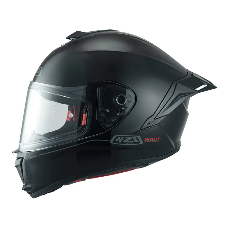 [150341A016V2S] CASCO INTEGRAL NZI WAKE STREAM NOUVEAU NEGRO BRILLO (S)