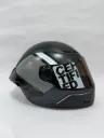 CASCO INTEGRAL ICH 501SP DINGO NEGRO GRIS OSCURO MATE  VISOR NEGRO