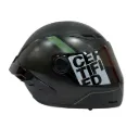 CASCO INTEGRAL ICH 501SP DINGO NEGRO GRIS OSCURO VERDE MILITAR MATE VISOR NEGRO