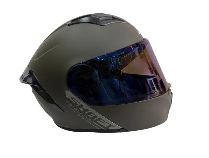 [194666] CASCO ABATIBLE SHAFT 3820SP SOLID NEGRO GRIS OSCURO MATE (S)