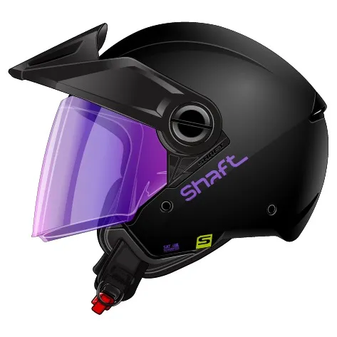 [203586] CASCO ABIERTO SHAFT 212 SOLID NEGRO MORADO MATE (S)
