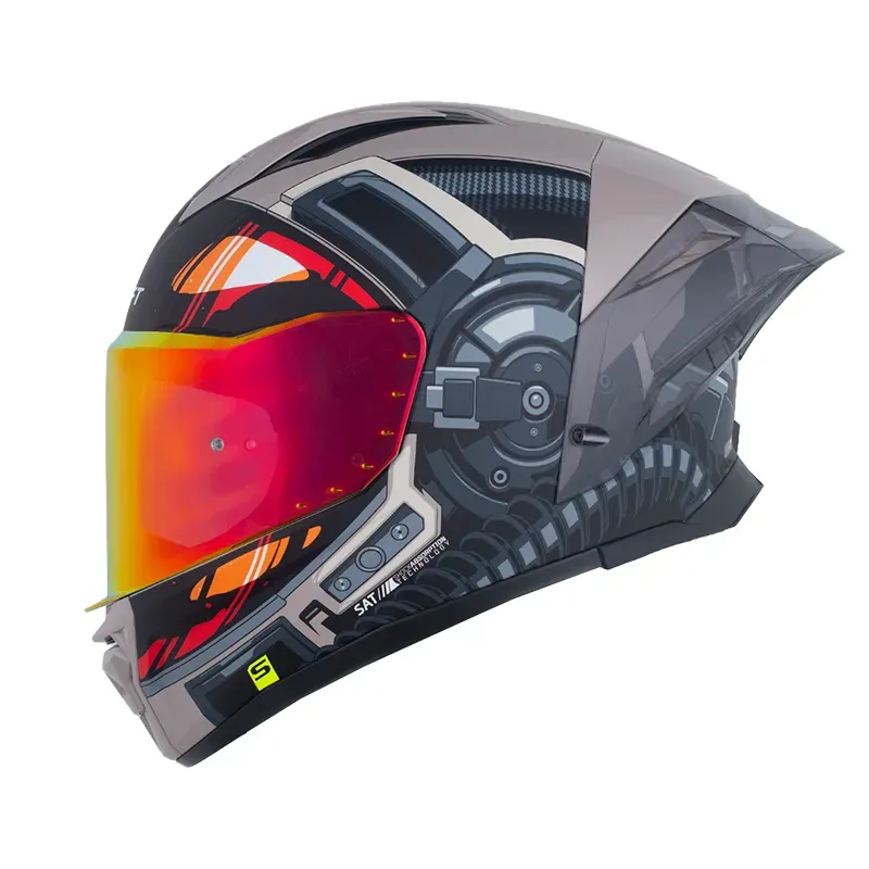 CASCO INTEGRAL SHAFT 596SP COSMO ARENA GRIS OSCURO MATE (S)