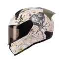 CASCO INTEGRAL SHAFT 560 EVO WITHIN ARENA CLARO HOLOGRAFICO DORADO BRILLO