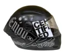 CASCO INTEGRAL ICH 501SP CAPTION NEGRO GRIS OSCURO BLANCO MATE VISOR TRANSPARENTE