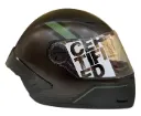CASCO INTEGRAL ICH 501SP DINGO NEGRO GRIS OSCURO VERDE MATE VISOR TRANSPARENTE