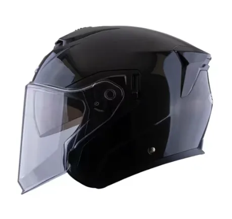 [579070] CASCO ABIERTO ZEUS 626 NEGRO BRILLO (S)