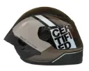 CASCO INTEGRAL ICH 501SP DINGO NEGRO CAFE CLARO CAFE BRILLO VISOR NEGRO