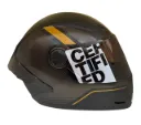 CASCO INTEGRAL ICH 501SP DINGO NEGRO GRIS OSCURO DORADO MATE VISOR NEGRO