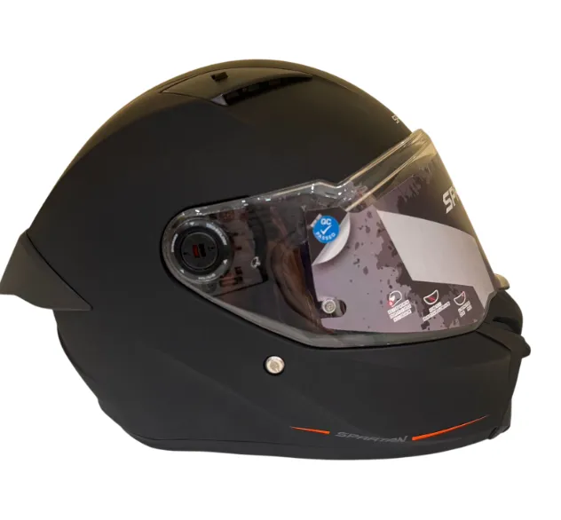 CASCO INTEGRAL SPARTAN FENIX RLD MA NEGRO MATE