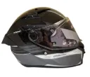 CASCO INTEGRAL SPARTAN FENIX SLAB X2 GRIS NEGRO BRILLO