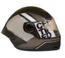 CASCO INTEGRAL ICH 501SP DINGO NEGRO CAFE CLARO CAFE MATE VISOR TRANSPARENTE