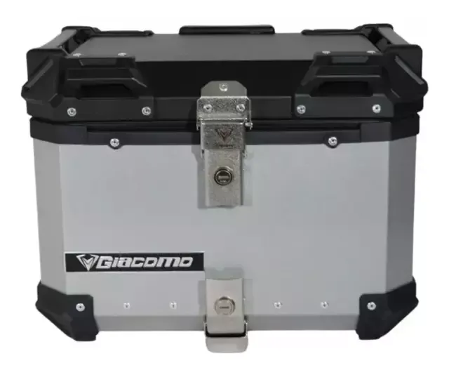 [102070140] MALETERO GIACOMO ALUMINIO 56 LITROS GRIS