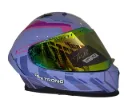 CASCO INTEGRAL XTRONG M69 MACH 1 MORADO BRILLO VISOR MORADO