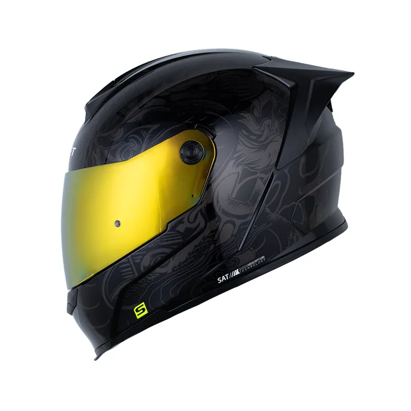 CASCO INTEGRAL SHAFT 502SP THUNDER NEGRO GRIS OSCURO (S)