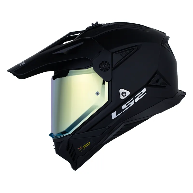 [217006] CASCO MULTIPROPOSITO LS2 MX702 SOLID NEGRO MATE (S)