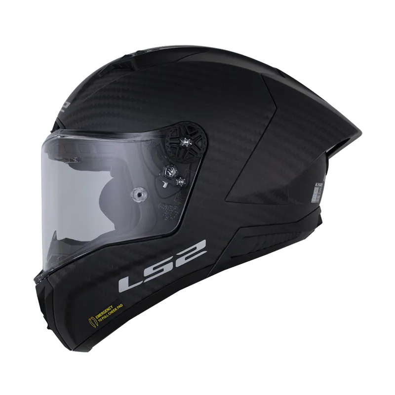CASCO INTEGRAL LS2 805 THUNDER GP AERO SOLID NEGRO MATE (S)