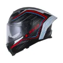 CASCO INTEGRAL LS2 807 CARBONO SUBIC ROJO AZUL
