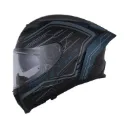 CASCO INTEGRAL LS2 807 CARBONO SUBIC AZUL CLARO NEGRO