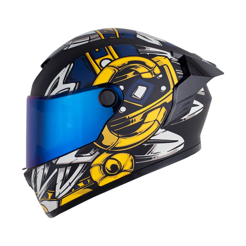 CASCO INTEGRAL X-ONE 500 RS PROTOMASK NEGRO GRIS CLARO MATE