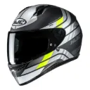 CASCO INTEGRAL HJC C10 HIPER MC3HSF NEGRO AMARILLO MATE