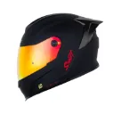 CASCO INTEGRAL SHAFT 502SP SOLID NEGRO ROJO MATE